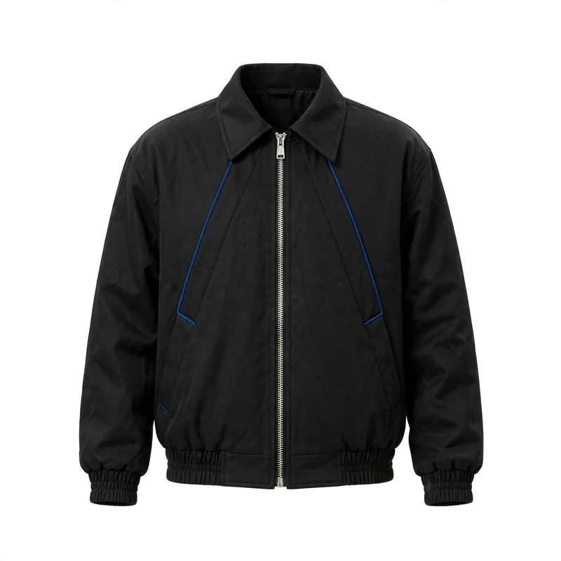 Black side of the same jacket